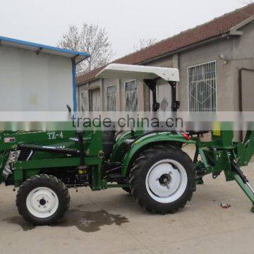 Discounting!! mini tractor with front end loader and backhoe