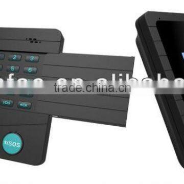 wireless PSTN phone anti intrusion alarm system with TFT colorful LCD display