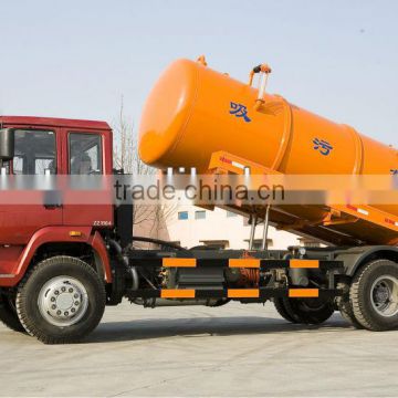 140KW Sewage Suction Truck 10CBM