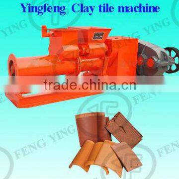 Flat tile making machine