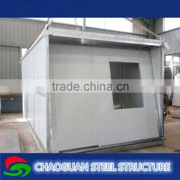 Cheap prefabricated folding flat pack container homes