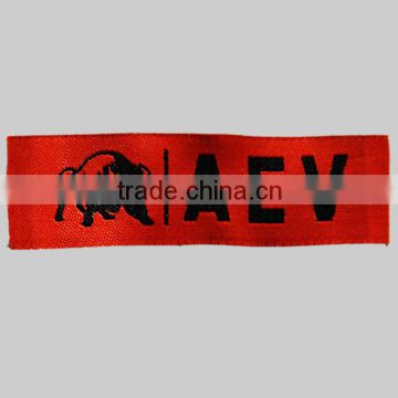 Top sale clothing label/woven labels