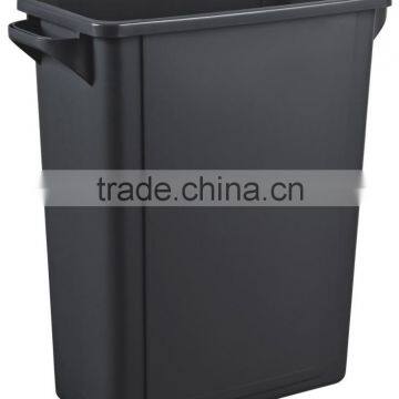 Gallon space saver trash can slim Jim thin container