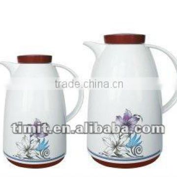 0.5L Plastic Vacuum FLask with FLower (V-H10405)