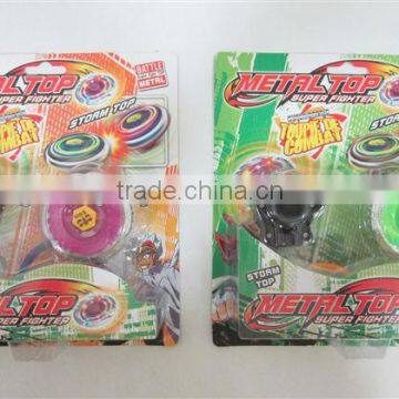 Special children's toys, colorful burst gyro gyroscope + alloy Colorful lights dazzle Battle Shines the top toys