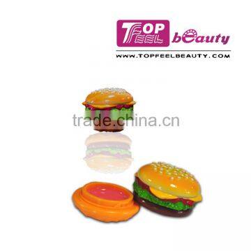 New! Hamburger shape lipbalm for kids