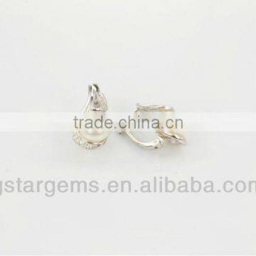 925 Silver Fresh Water Pearl Earring