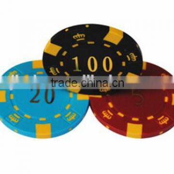 Colored Cheap Custom Plastic Poker Chips With Logo Printing photo-2