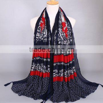 100CM X 180CM Fashion Charm Muslim Women Hijab Shawl With Tassels