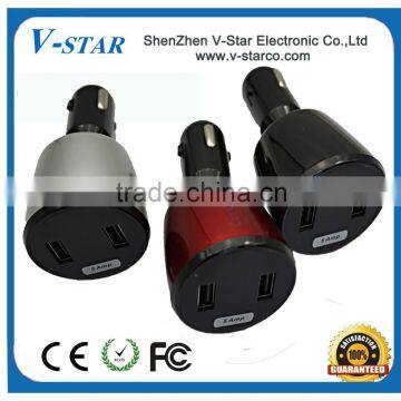 2 USB Car Charger, Universal Car Charger 5A mini car charger adapter