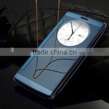 Electroplating Mirror Screen Flip Leather Case for LG G5 photo-3