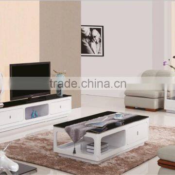 modern white and black high gloss wooden tv stand