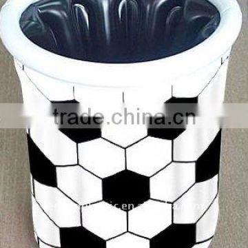 inflatable pvc cooler &football barrel & ice cooler