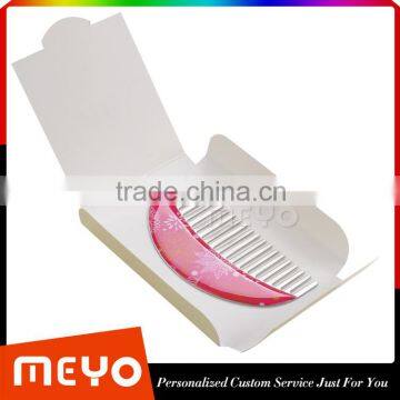 Fancy Lady Steel Metal Comb in Paper Gift Letter Box photo-3