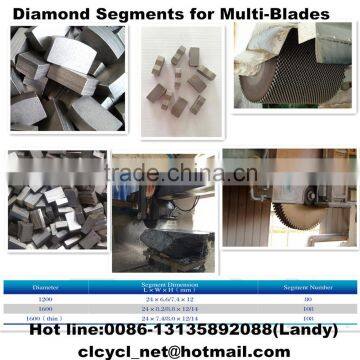 Multi-Saw Blades diamond segments