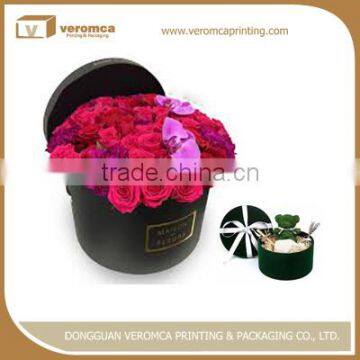 Cheap Gift Boxes With Ribbon Foldable Cardboard Square Flower Box