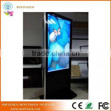 Floor standing KIOSK promotional information display kiosk for malls