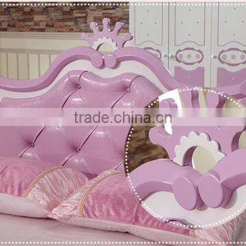 Popular Kids Furniture Pink Bedroom Set, Children's Furniture for Girls AET 15-2 photo-3