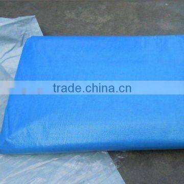 260gsm double blue HDPE High-Density polyethylene for truck cover