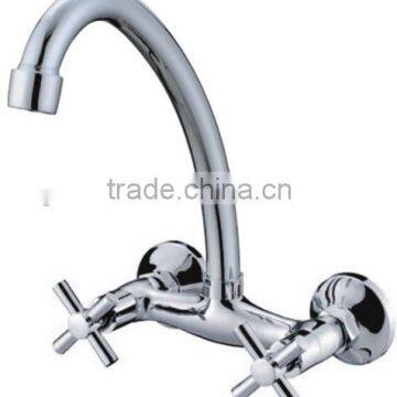 Plastic 8" Centerset Wall Mounted Kitchen Mixer Taps