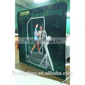 tension fabric display wall, repeat banner stands