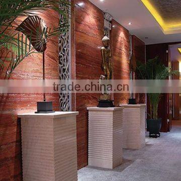 red travertine tile,slab,cube for wall and flooring