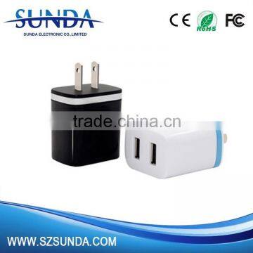 US / AU / UK / EU Plug Wall Charger 5V 2.1A/2.4A Dual Usb Wall Charger for Iphone Quality Choice photo-3