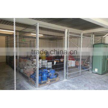 Metal frame warehouse seperation fencing