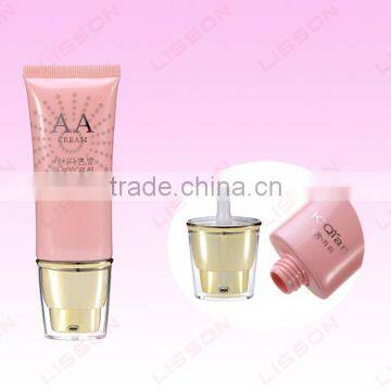 25ml to 70ml Oval BB Cream Tube With Transparent Pump Head photo-1