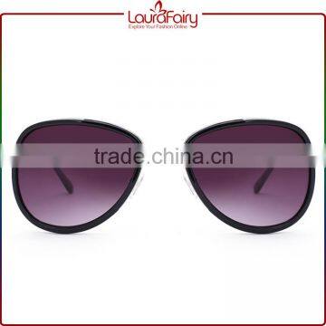 Laura Fairy CE FDA Handmade Variety Slim Metal Temple Sunglasses From Korea photo-2