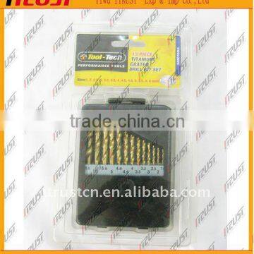 13pcs fast HSS Drills Bits Set