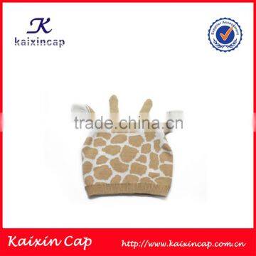 customized new desgin fashion cartoon cute animal beanie hat