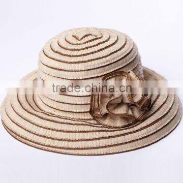 decorating straw hats for summer