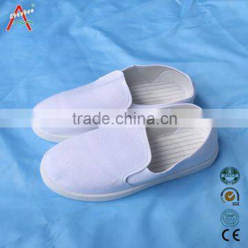 Fashioned Canvas/PU Esd Safety Shoes for Cleanroom for Pormontional photo-4