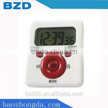 Electronic Promotional Gift 24hour Day Count Down Timer with Clip and Magnet