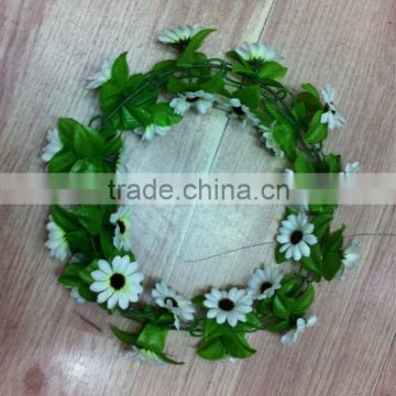 New Festival Flower Floral Hair Garland stretchy elastic Headband Boho Hippy F1012