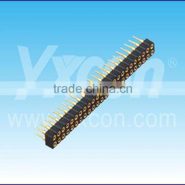 Dongguan Yxcon 2.00mm Pitch Single Layer Dual Row Straight High Quality Round Female Header Connector photo-4