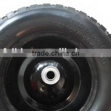 Rubber foam solid wheel 4.80/4.00-8