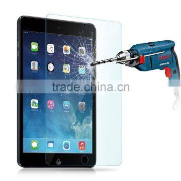 oleophobic coating anti explosion 9H hardness tempered glass for Ipad mini smart screen protector
