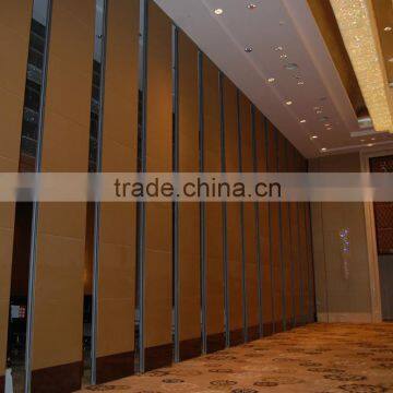 china manufacturer aluminium folding partition wall for convention&exhibition centre