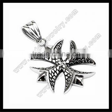 Medieval Cross design Stainless Steel Textured Style Cross Pendant