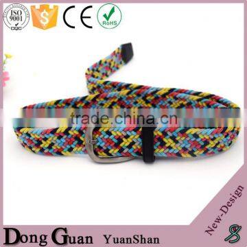 2016 Hot Sale Tassel Belt Webbed Elastic Girl With Leather Taps Pyramid Jeans photo-4