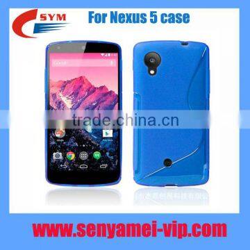 Manufacturer s line gel case For LG Nexus 5 TPU case, For Nexus5 gel case