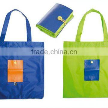 Eco foldable shopping bags/reusable folding beach bags/recycle carry on bags