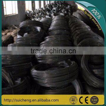 Guangzhou factory cheap price black binding wire/tie wire black annealed for construction site