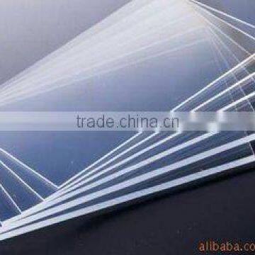 clear acrylic pmma plexiglass board with any thickness and size