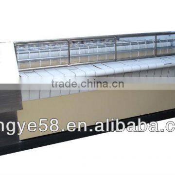 Commercial laundry ironer