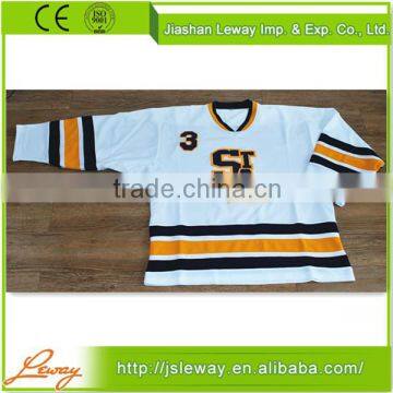 100 cotton single team custom cheap ice hockey jerseys