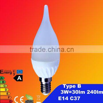 3W 5W 6W E14 E27 B22 LED Candle Golf R50 Bulb Warm Cool Daywhite Light photo-3