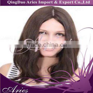 100% European Hair 4x4 Skin Top Multidirection 18inch Big Layer Kosher European Hair Wigs Jewish Wig